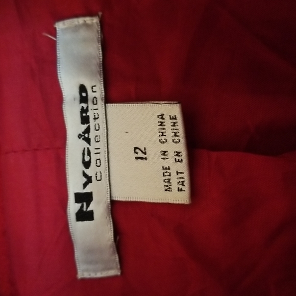 RED NYGARD Collection with 70%wool 25%nylon 5% cashmere  in very good condition - Picture 3 of 4